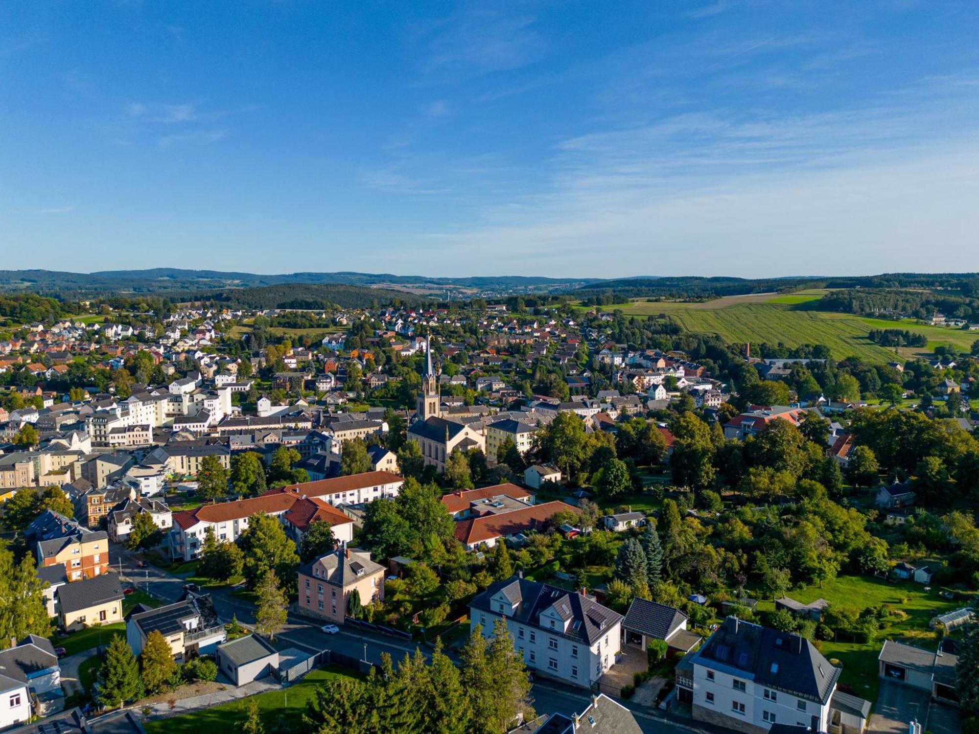 Familienwohnung Im Vogtland Lengenfeld  Esterno foto